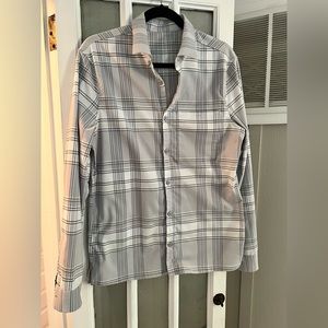 Lululemon Plaid Button Down